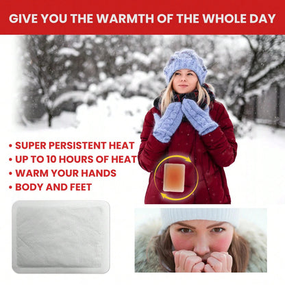 JAYSUING 20pcs Disposable Hand And Foot Warmers- Heat Lasting Up To 10 Hours, Ultra Long Lasting- Easy Use, Suitable For Body, Hands And Feet- Odorless Hand Warmers For Warm Gift
