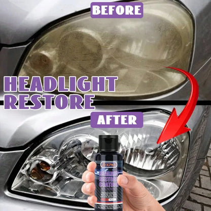JB-XPCS Car Headlight Repair Kit- Easy-To-Use Maintenance Kit For Oxidized, Yellowed, And Foggy Headlights, Lens Polishing Grinding Material- Effective In Enhancing Headlight Brightness, Headlight R