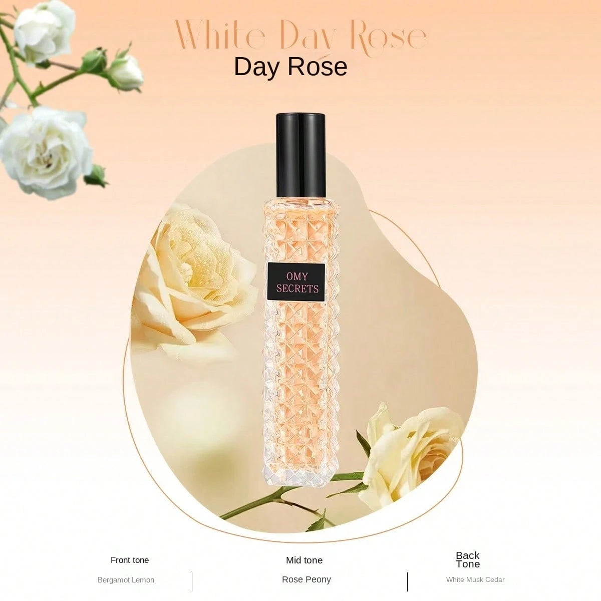 JEAN MISS Women's Perfume Gift Box Set, 4-Piece Series, Which Includes Encounter Pink Golden Bamboo Rhythm Beautiful Life. This 4-Piece Set Is The Perfect Gift, Providing A Long-Lasting Scent Suitable