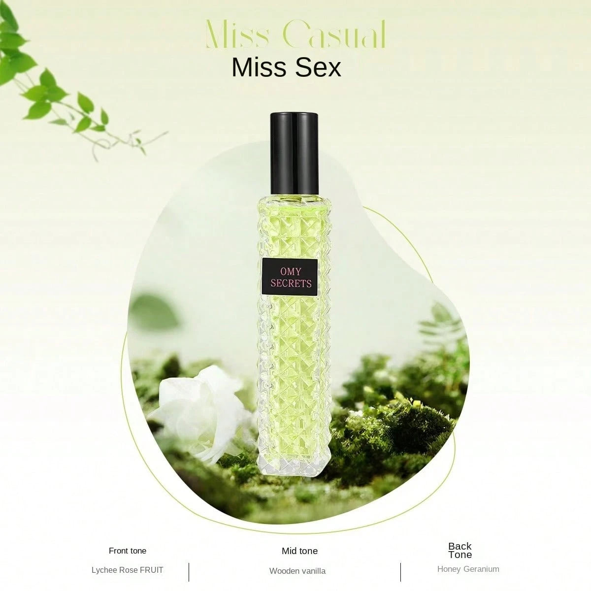JEAN MISS Women's Perfume Gift Box Set, 4-Piece Series, Which Includes Encounter Pink Golden Bamboo Rhythm Beautiful Life. This 4-Piece Set Is The Perfect Gift, Providing A Long-Lasting Scent Suitable