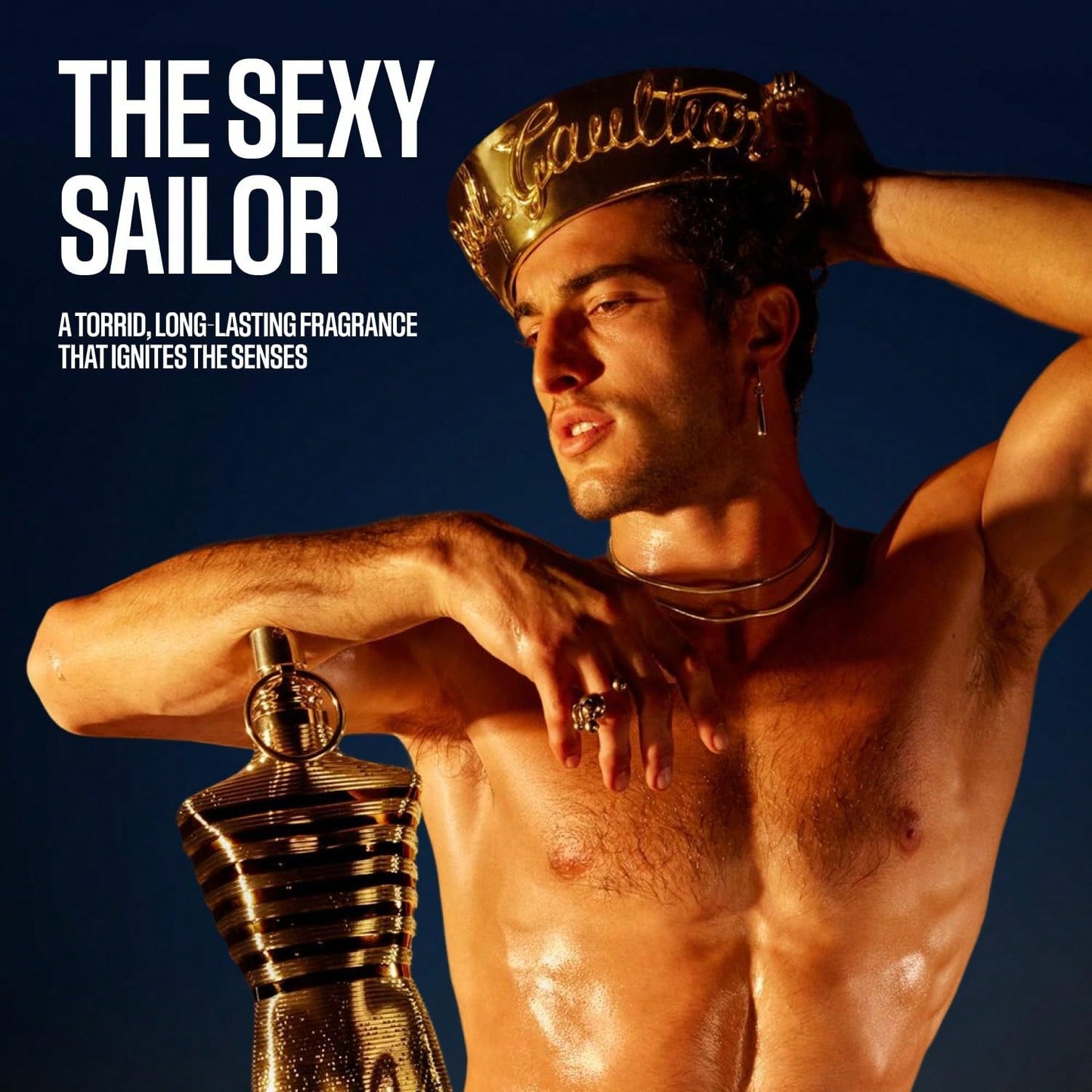 Jean Paul Gaultier Le Male Elixir Parfum- Long Lasting Woody Aromatic Cologne For Men With Lavender, Tonka Bean & Warm Amber- Luxury Elixir Parfum