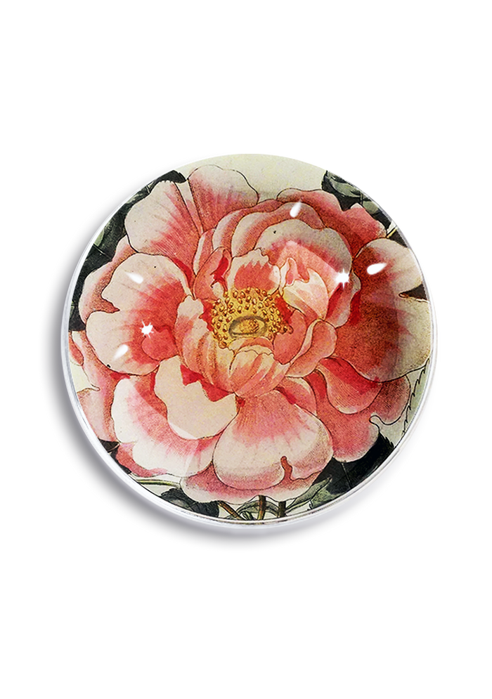 Jennifer Garner Peony Crystal Dome Paperweight - Ben's Garden