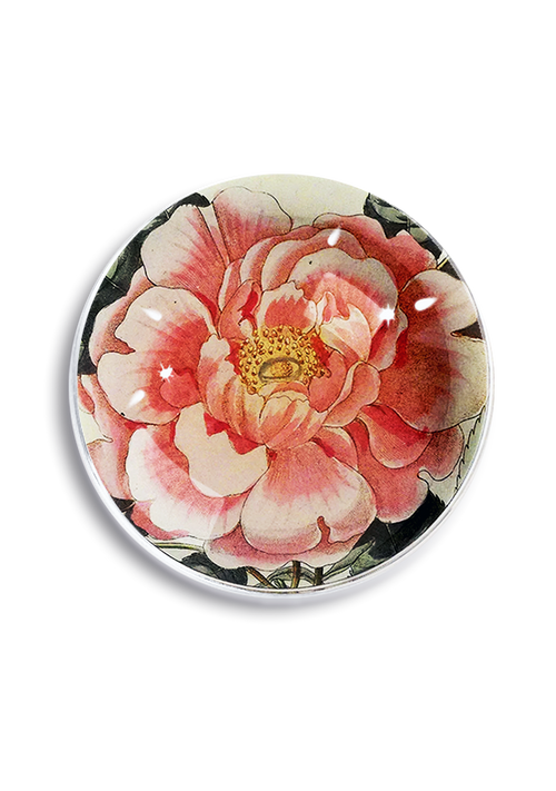Jennifer Garner Peony Crystal Dome Paperweight - Ben's Garden