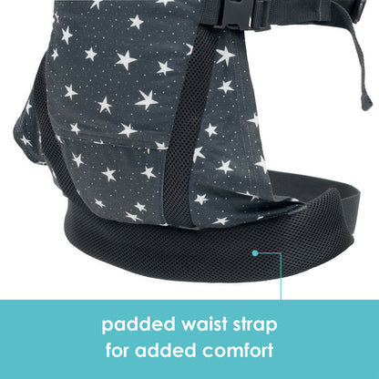 JJ Cole Luma Packable Carrier – 4-Position Baby Carrier