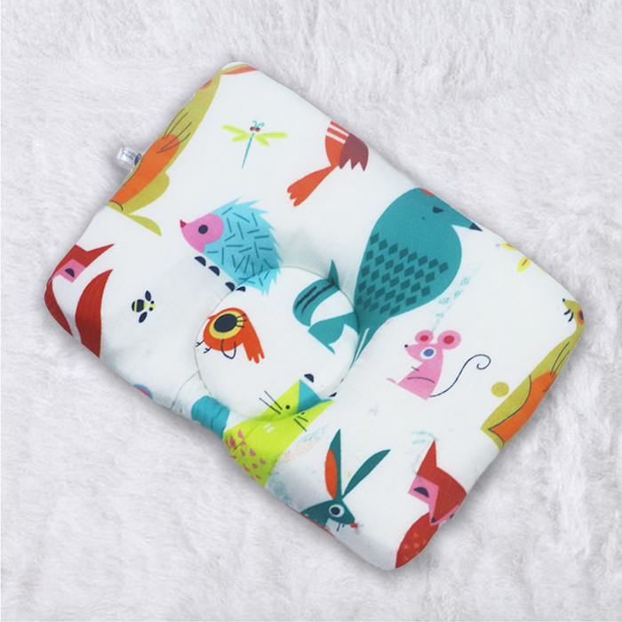 Jungle Fun New Born Pillow | Baby Pillow | Head Shaping Pillow
