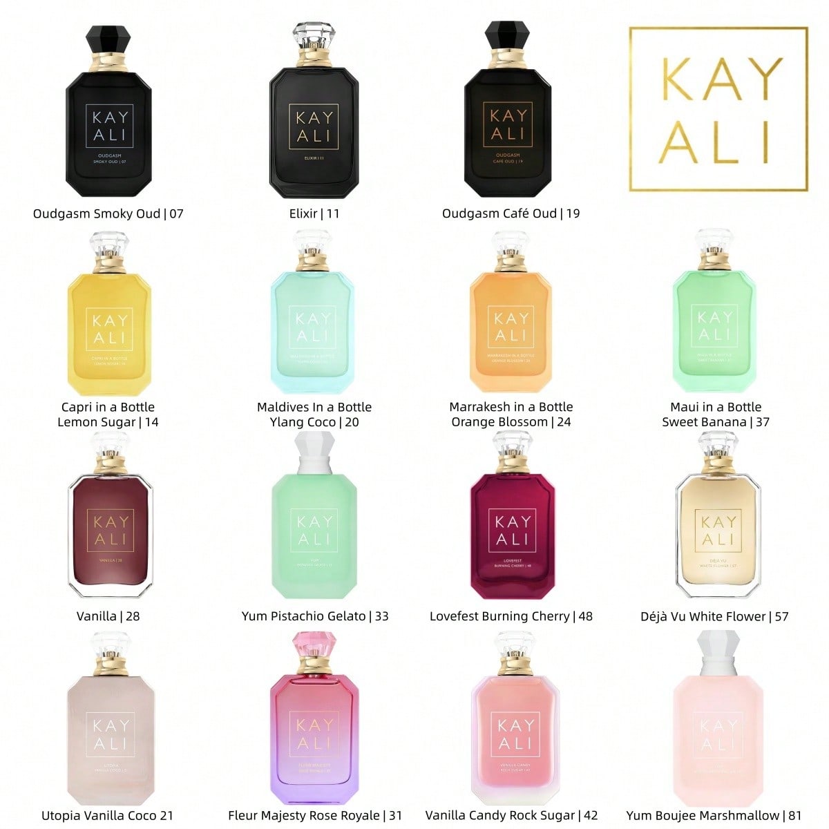 Kayali Fragrances NEW Arrivals!!!Fragrances EDP Spray 3.4oz/100ml- Mid-East Spice, 12H+ Long-Lasting, Luxury Art Bottle, The Best Choice For Daily Use And Gifts.