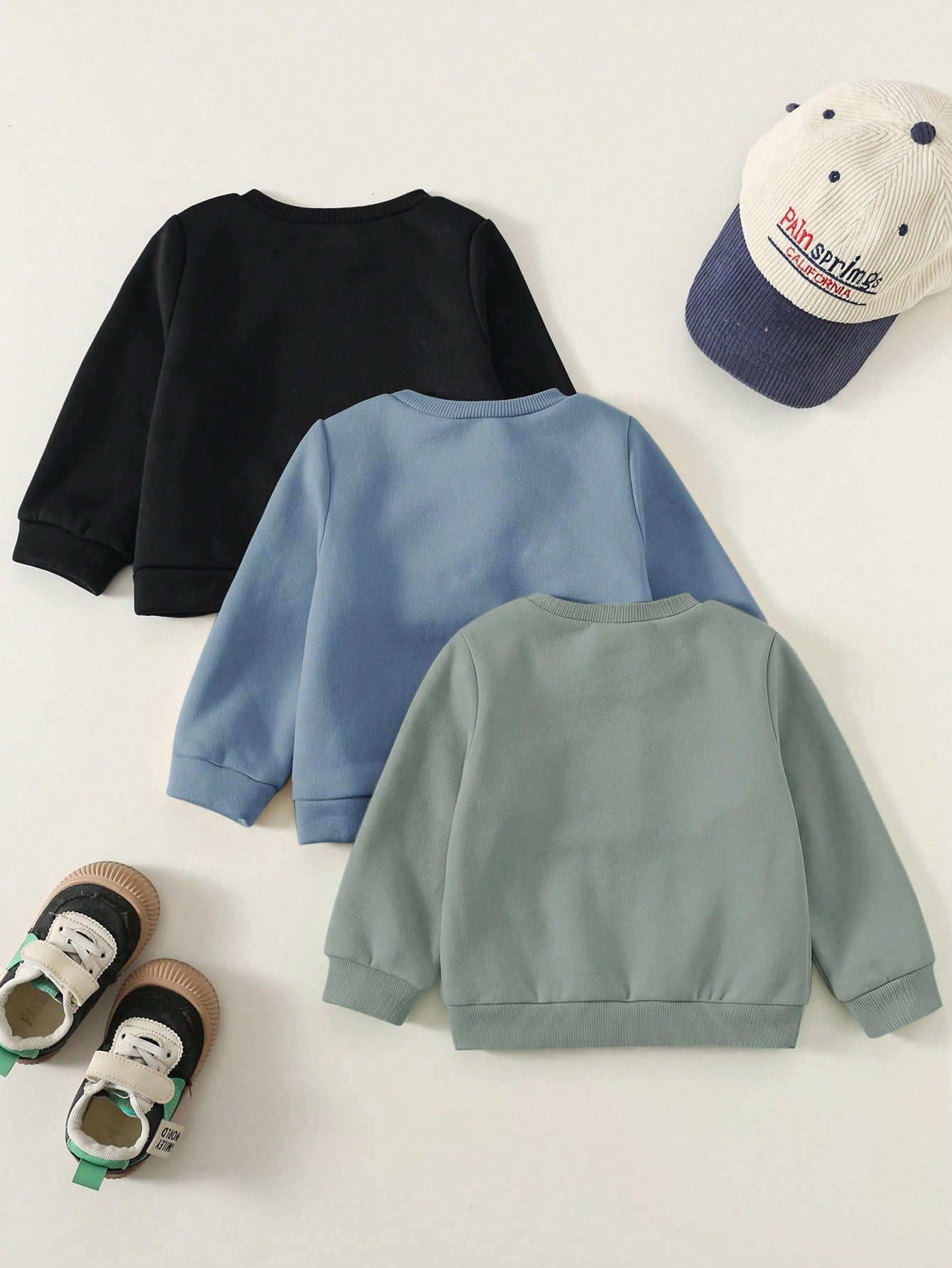 Kids Infant (Boy) Autumn Sweatshirt Set Multi-Piece, Comfortable Versatile Casual Fashion Daily Cute Minimalist All-Match Style Pcs