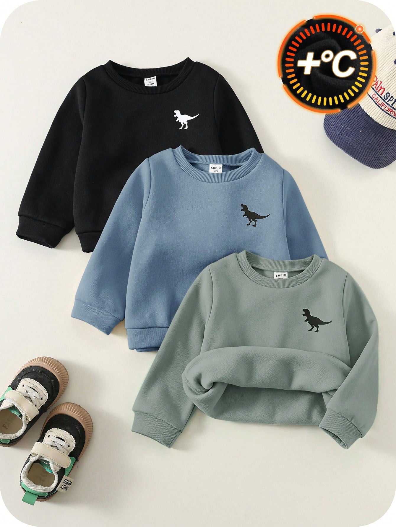 Kids Infant (Boy) Autumn Sweatshirt Set Multi-Piece, Comfortable Versatile Casual Fashion Daily Cute Minimalist All-Match Style Pcs