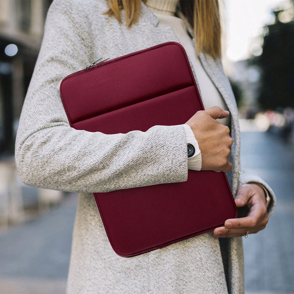 Laptop Sleeve 11-16 Inch Laptop Case Bag With Front Pocket, Compatible With 11/13/14/15/16 Inch Pro Air PC Notebook Surface Chromebook