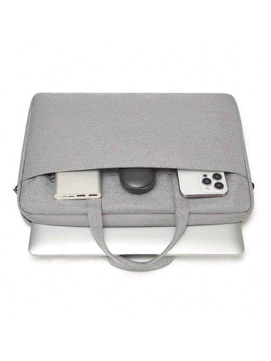 Laptop Sleeve Bag Briefcase, Large Capacity Felt Fabric Storage Bag, Business Laptop Scratch Resistant Protective Case, Minimalist Laptop Inner Pouch