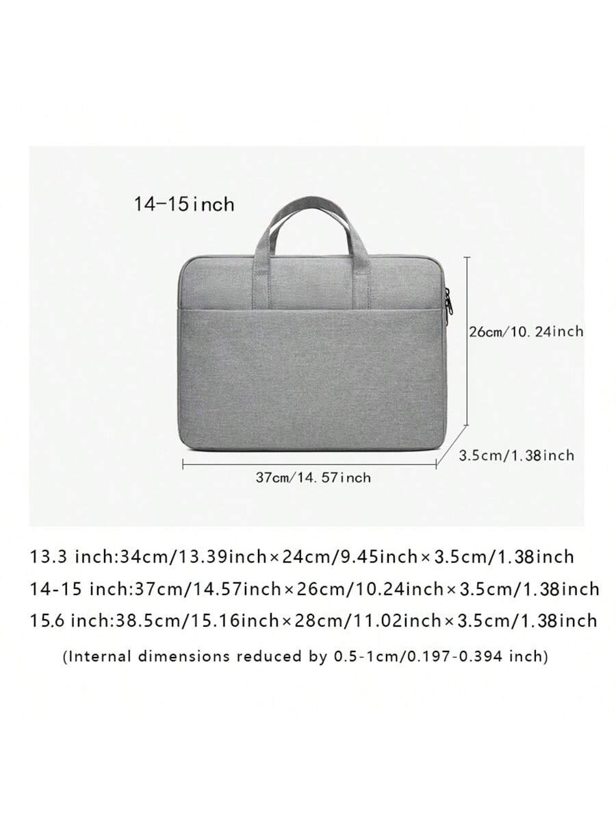 Laptop Sleeve Bag Briefcase, Large Capacity Felt Fabric Storage Bag, Business Laptop Scratch Resistant Protective Case, Minimalist Laptop Inner Pouch
