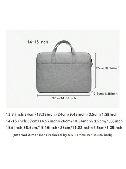 Laptop Sleeve Bag Briefcase, Large Capacity Felt Fabric Storage Bag, Business Laptop Scratch Resistant Protective Case, Minimalist Laptop Inner Pouch