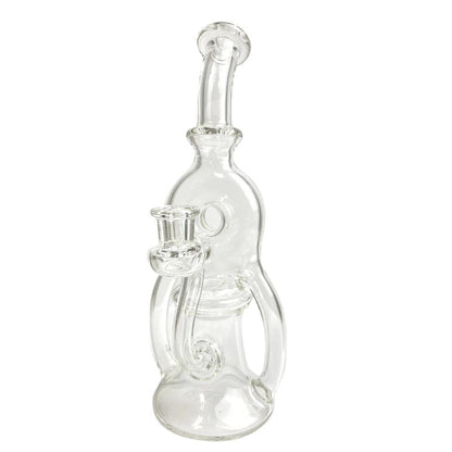 Lear Glass Clear Bubble Dumper
