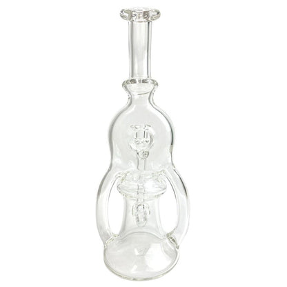 Lear Glass Clear Bubble Dumper