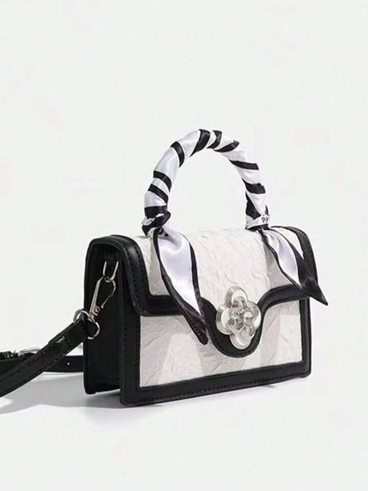 LEATVOOK Retro Square Mini Bag, Unique Design Multi-Match Crossbody Bag For Women, Casual Tote Handbag For Commuting, Best Mother's Day Gifts Women, Mum Gifts