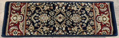 Dynamic Rugs Stair Treads Legacy Navy Stair Treads 58004-530 26in x 9in Sold Individually