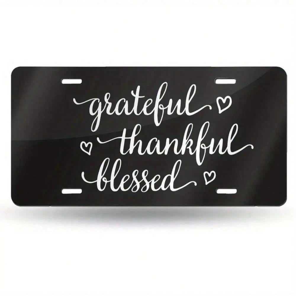 License Plate Decorations