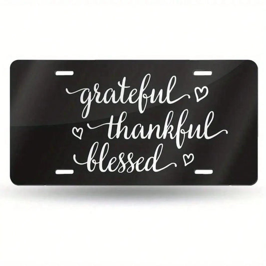 License Plate Decorations