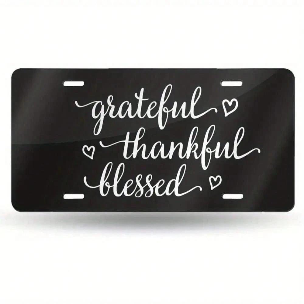 License Plate Decorations