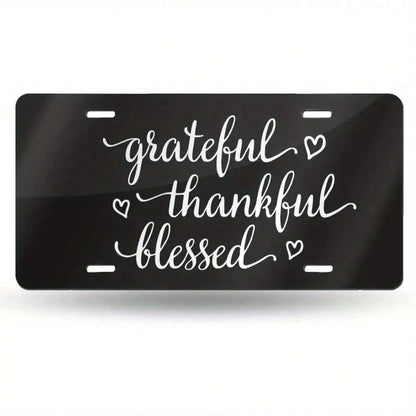 License Plate Decorations