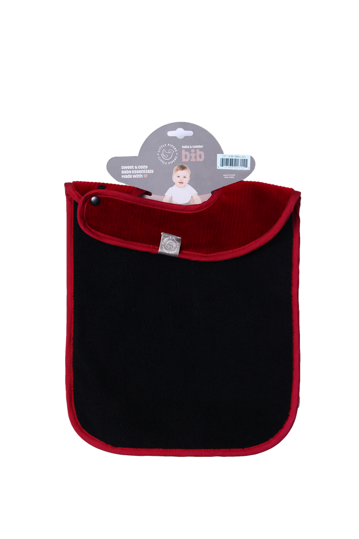 Little Pipers Waterproof Bib With Snaps