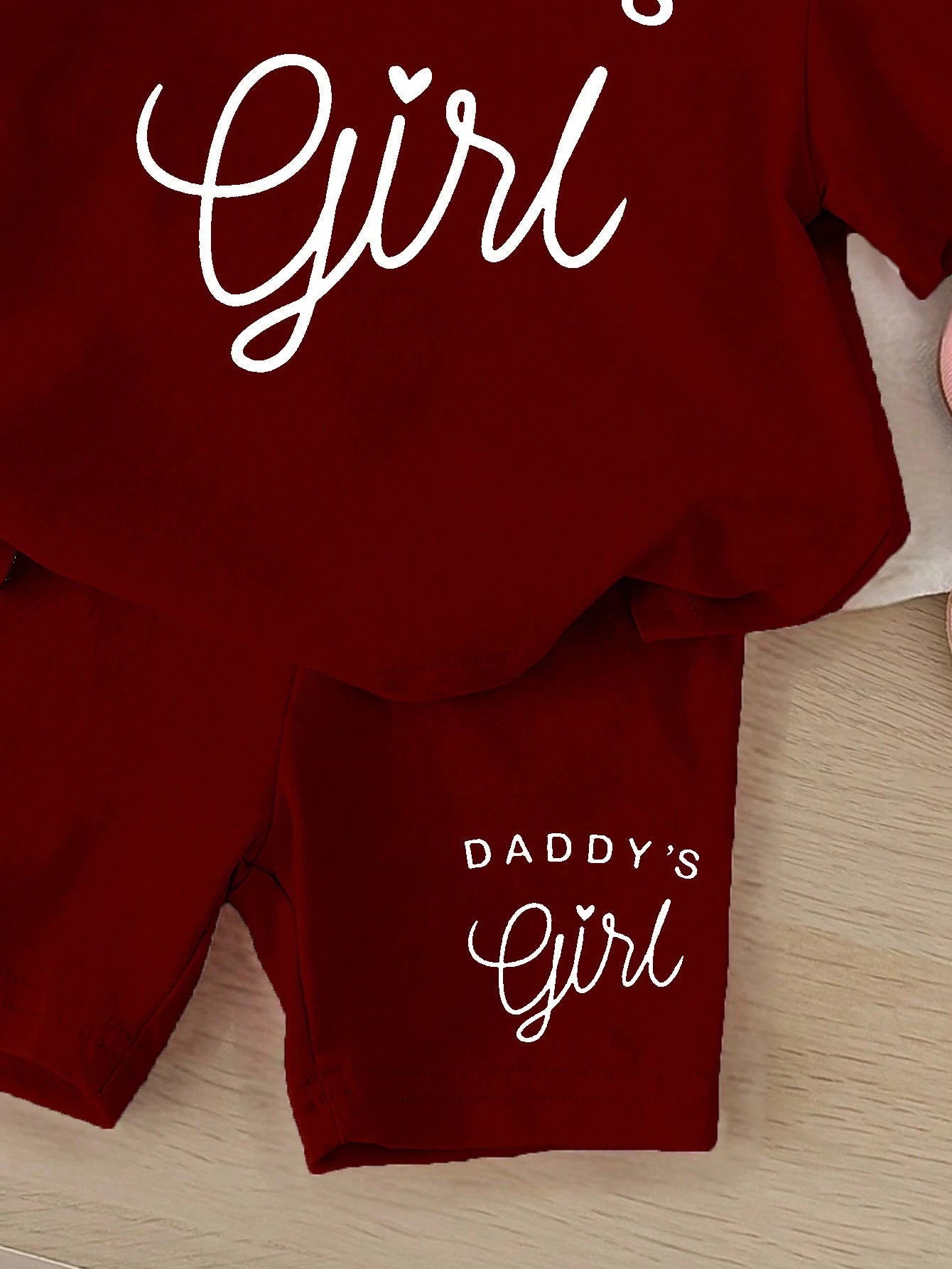 LMoss Kids Baby Girl Casual Minimalist Short Sleeve Shorts Set, Suitable For Summer