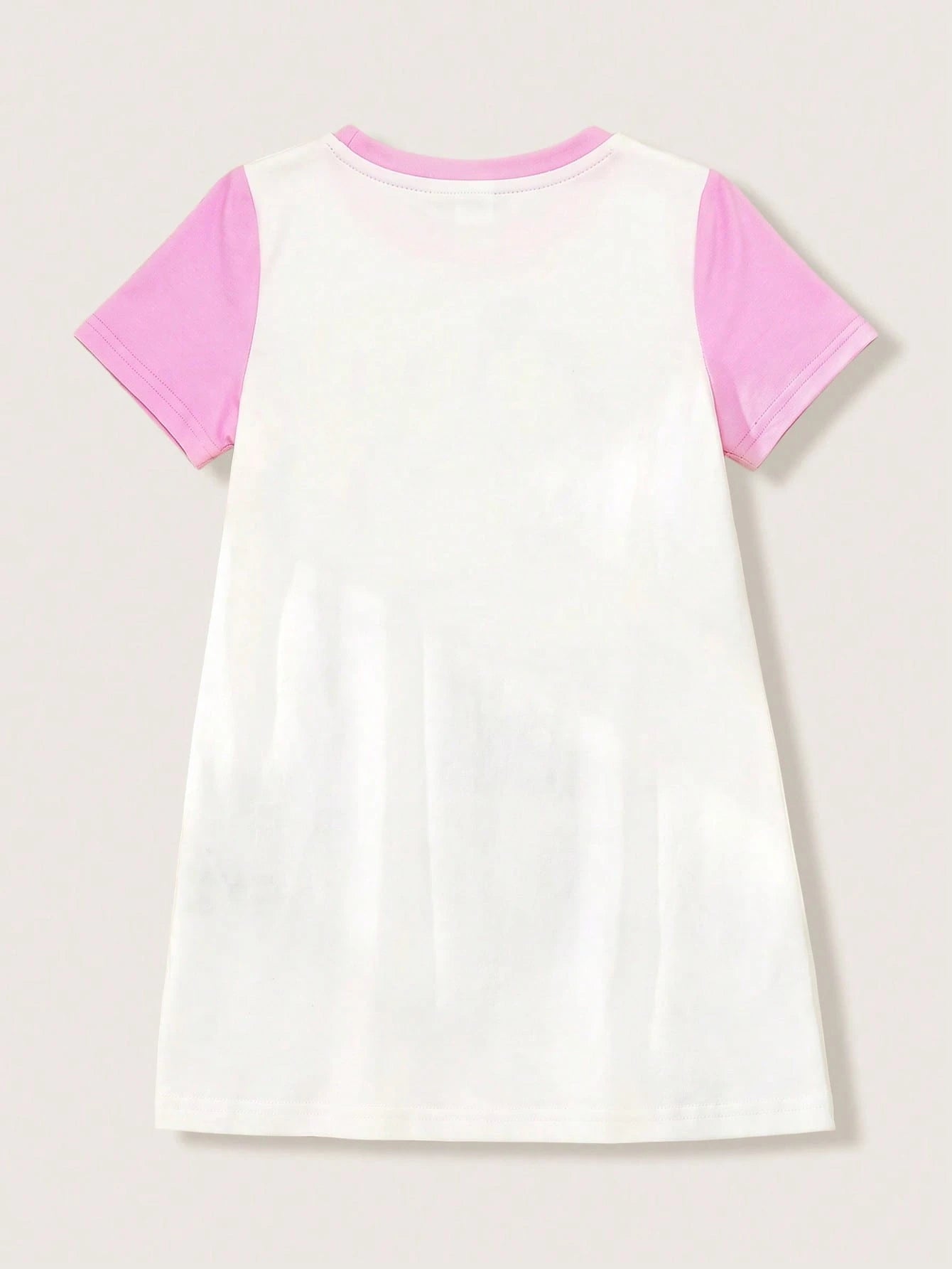 LOONEY TUNES X Baby Girl Cute Cartoon Print Round Neck Short Sleeve Loungewear Nightgown
