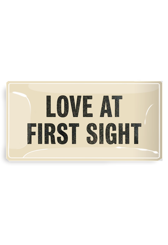 Love At First Sight Decoupage Glass Tray - Ben's Garden