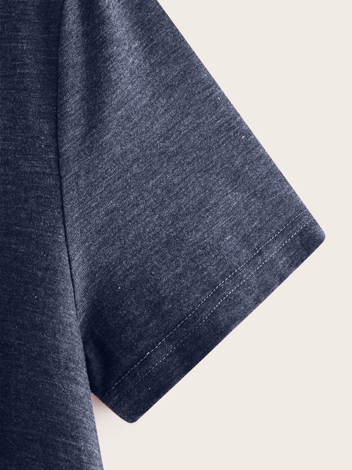 LUNE Plus Marled Knit Smock Top