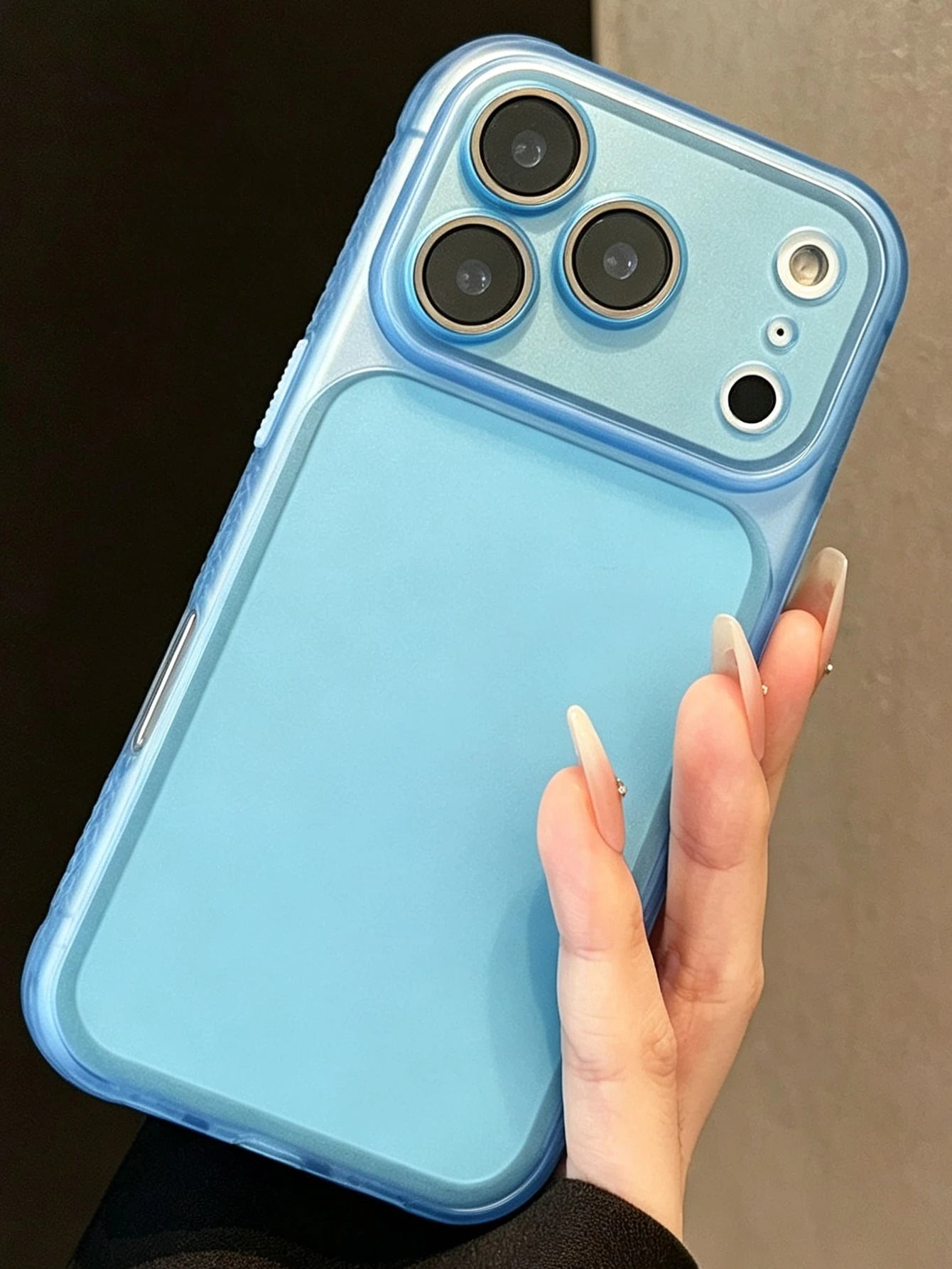 Luxury Four Corners Matte Transparent Anti Slip Border Phone Case Compatible With IPhone 17 Pro Max 17 Pro 17 16 Pro Max 16 Pro 16 15 Pro Max 15 Pro 15 14 Pro Max 14 Pro 14 13 Pro Max 13 Pro 13 12 Pro
