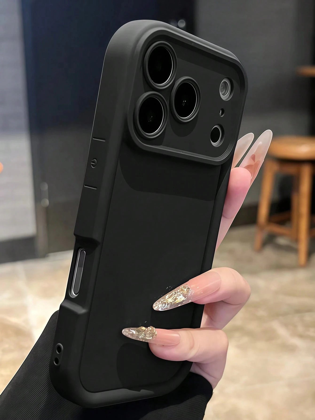 Luxury Solid Color Camera Protection Phone Case Compatible With IPhone 17 Pro Max 16 15 14 13 12 Pro Max Minimalist Fashion Easy Protective Back Cover