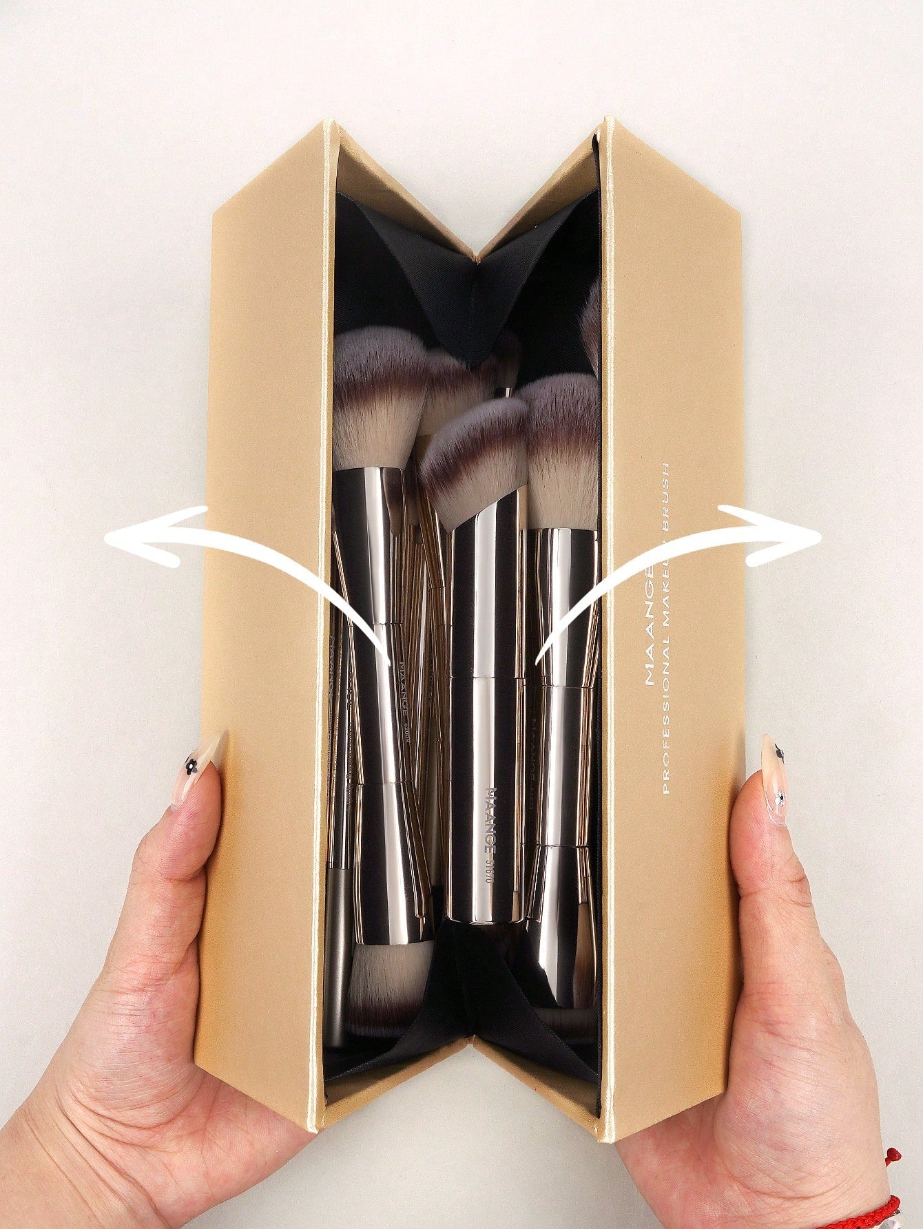 MAANGE 1/7pcs 13/20pcs Professional Makeup Brush Set, Includes Accessories And Storage Box, Foundation Brush, Loose Powder Brush, Blush Brush, Highlighter Brush, Contour Brush, Eyeshadow Brush, Concea