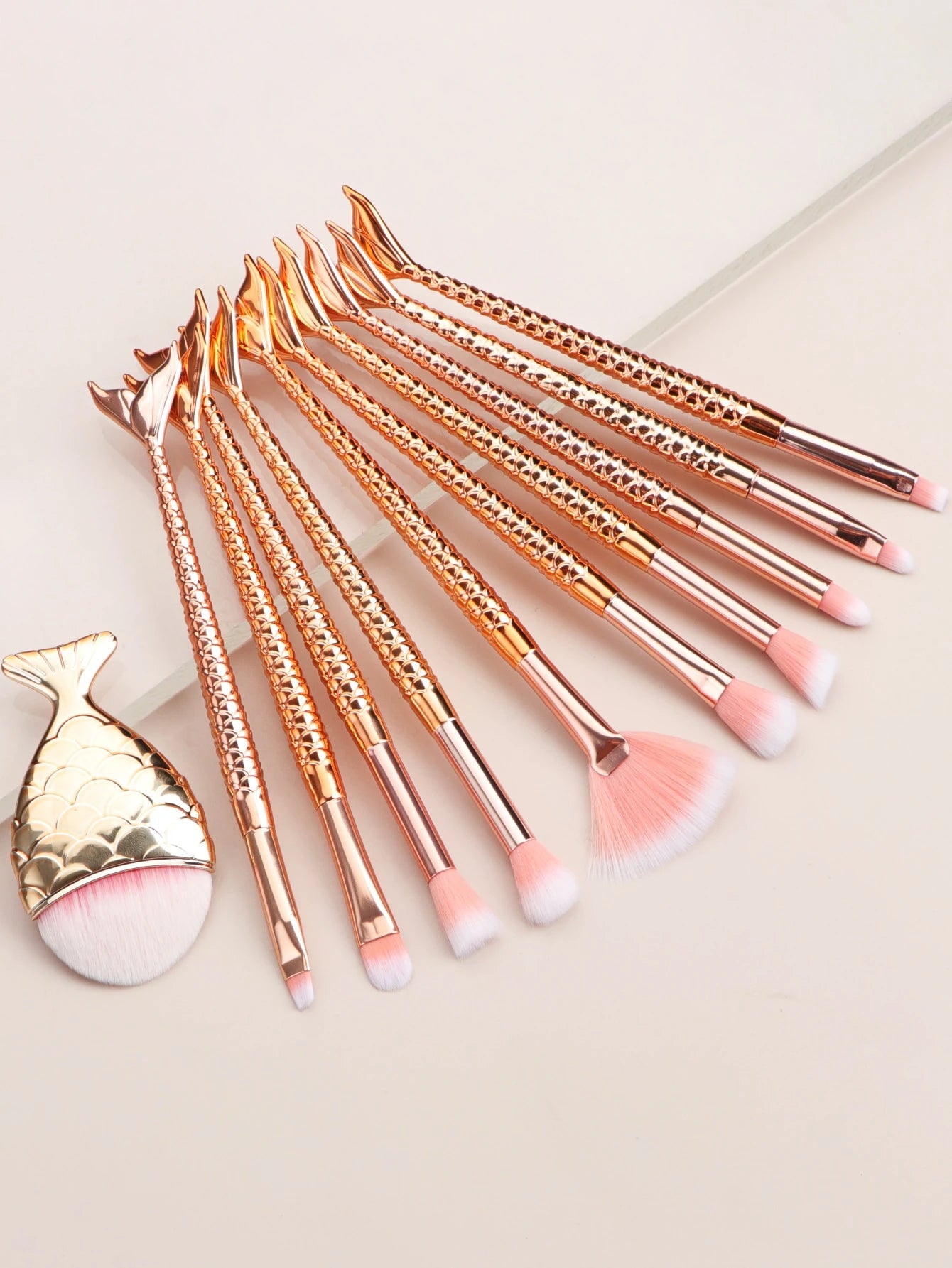 Makeup Brush Sets, 11pcs Creative Multifunctional Makeup Brush For Making Up Supply For Dresser For Cream Powder Liquid For Makeup Foundation Cream Lotion Moisturizer Gel Peel And Mud Sheets, Makeup B
