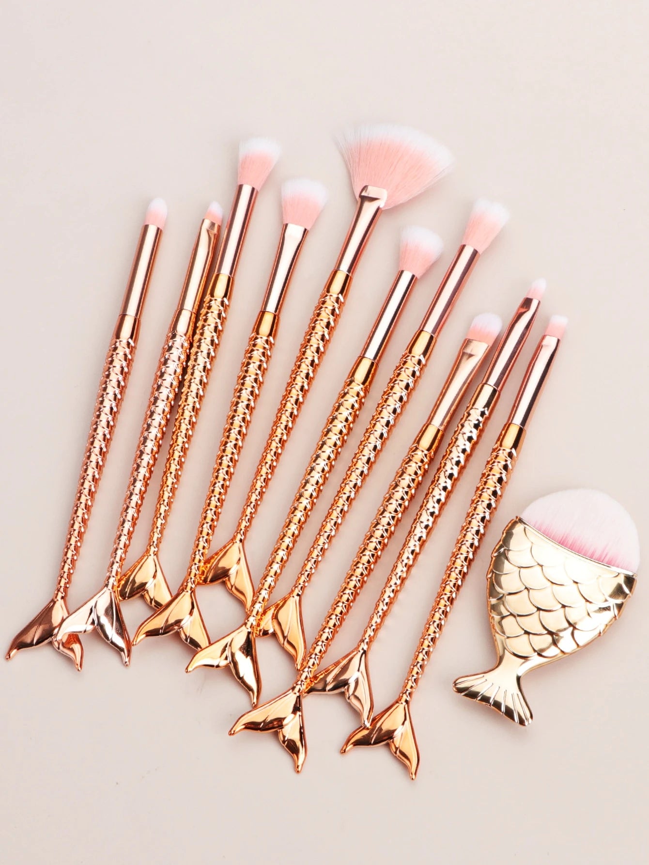 Makeup Brush Sets, 11pcs Creative Multifunctional Makeup Brush For Making Up Supply For Dresser For Cream Powder Liquid For Makeup Foundation Cream Lotion Moisturizer Gel Peel And Mud Sheets, Makeup B