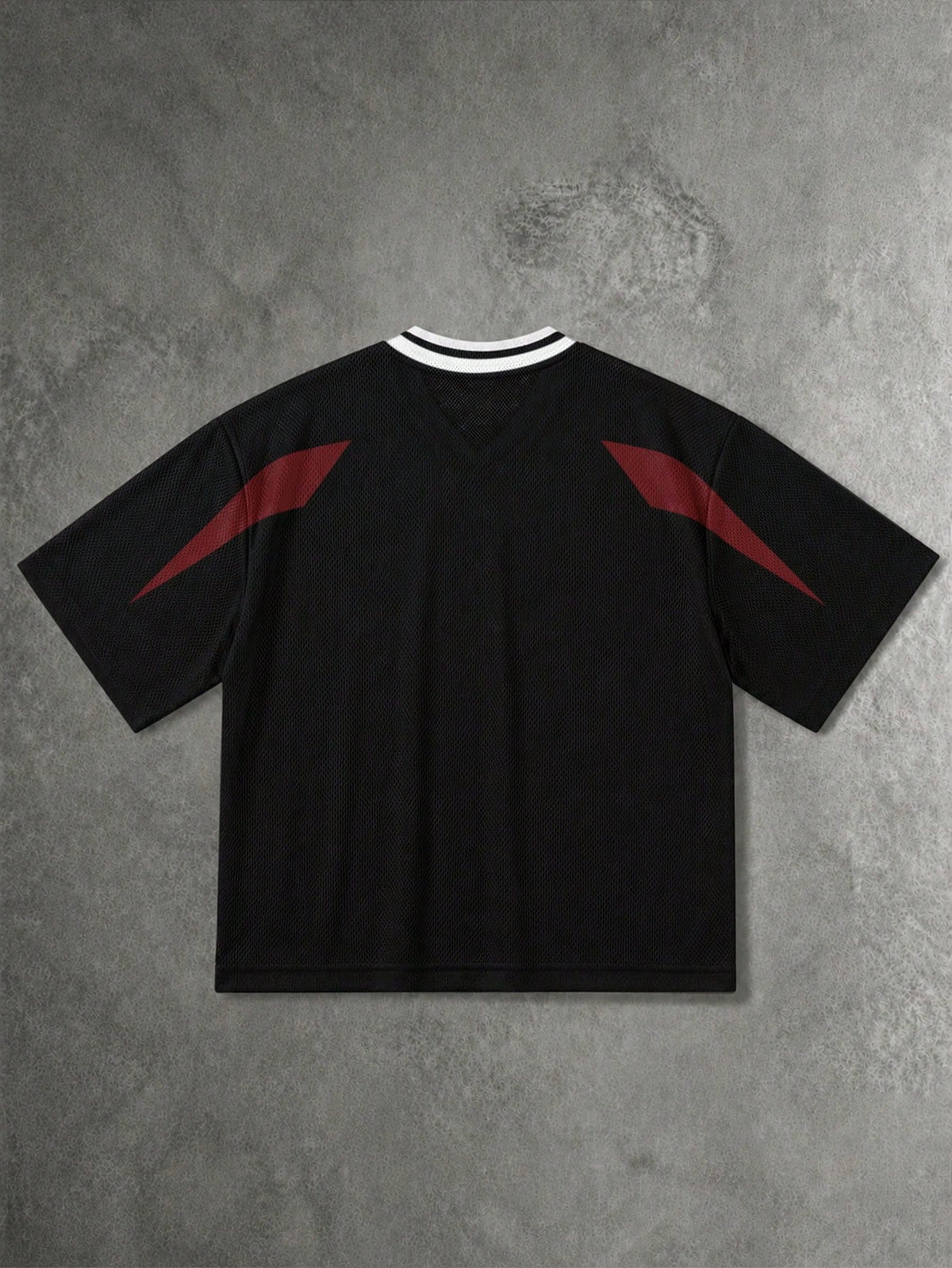 Manfinity Gritte Field Men's Letter & Number Print Short Sleeve Basketball Jersey