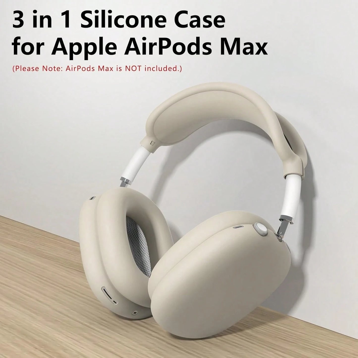 Max Silicone Protective Case (Multiple Colors Available)- Sweat-Proof Design Headphone Protective Cover