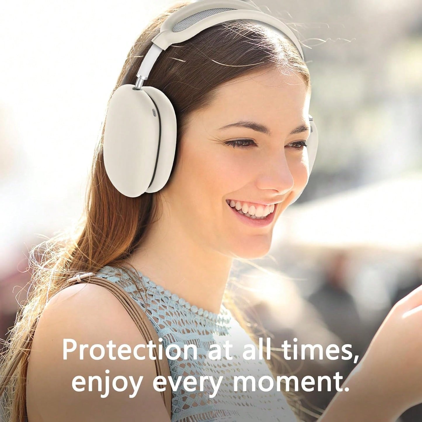 Max Silicone Protective Case (Multiple Colors Available)- Sweat-Proof Design Headphone Protective Cover