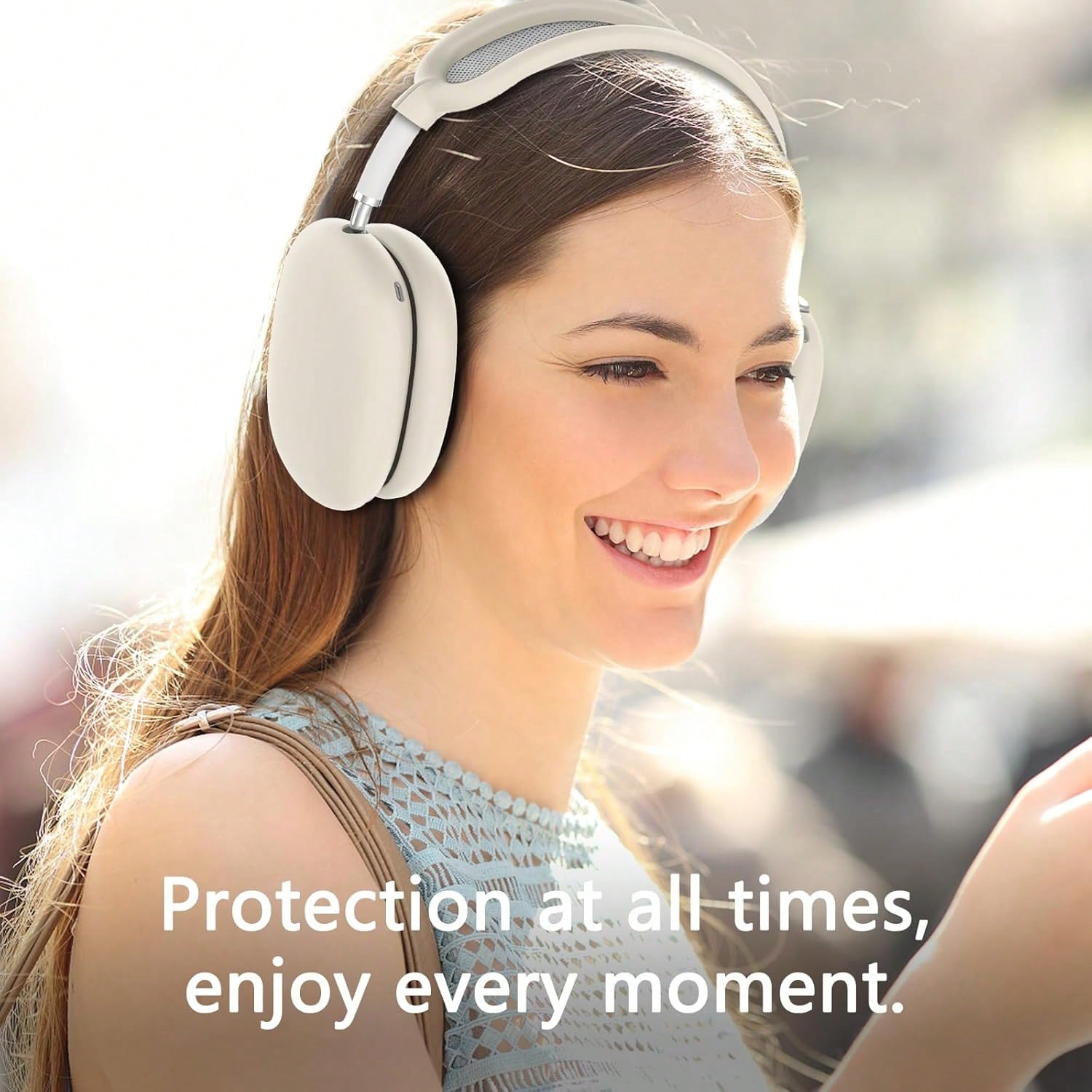 Max Silicone Protective Case (Multiple Colors Available)- Sweat-Proof Design Headphone Protective Cover