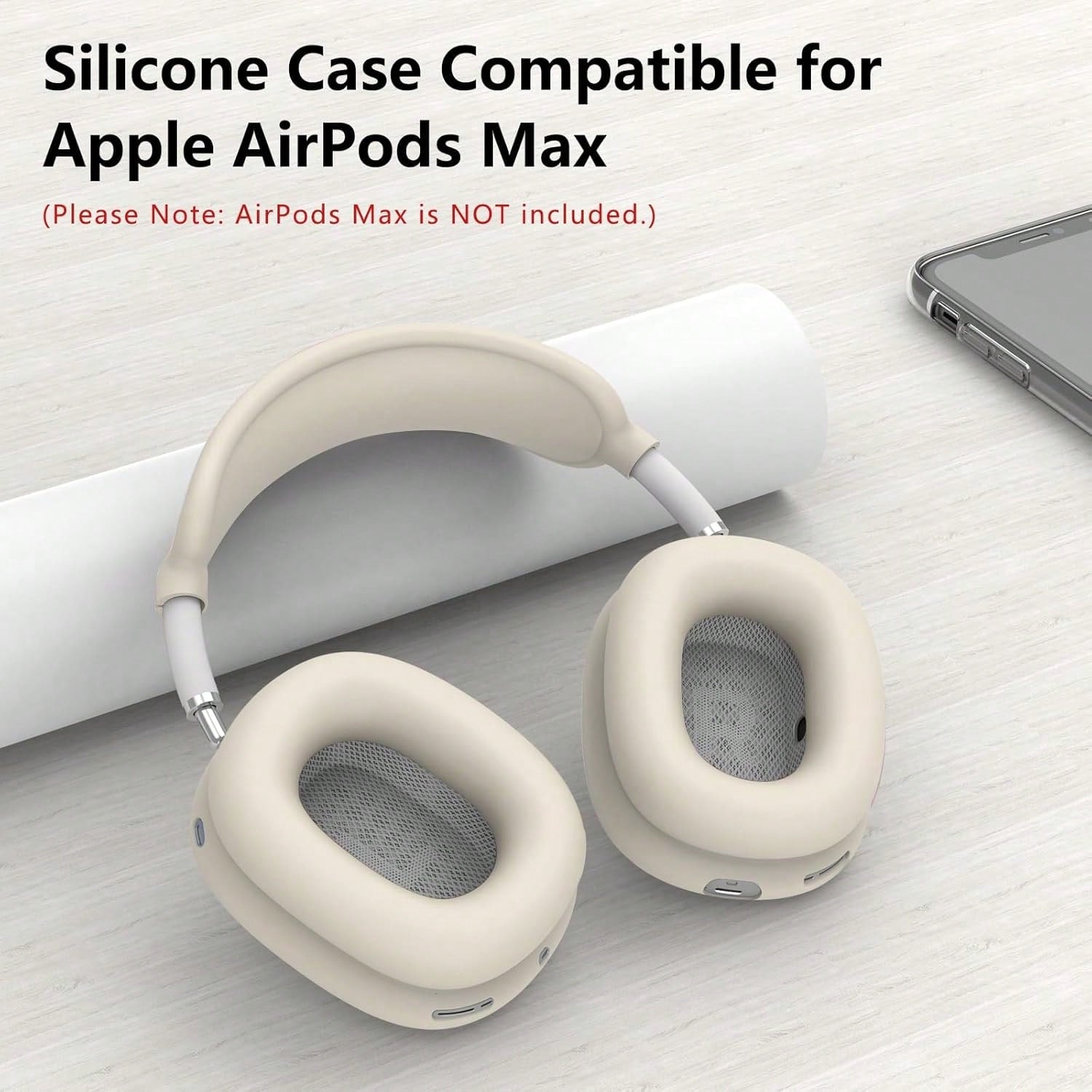 Max Silicone Protective Case (Multiple Colors Available)- Sweat-Proof Design Headphone Protective Cover