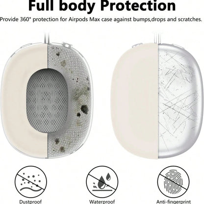 Max Silicone Protective Case (Multiple Colors Available)- Sweat-Proof Design Headphone Protective Cover