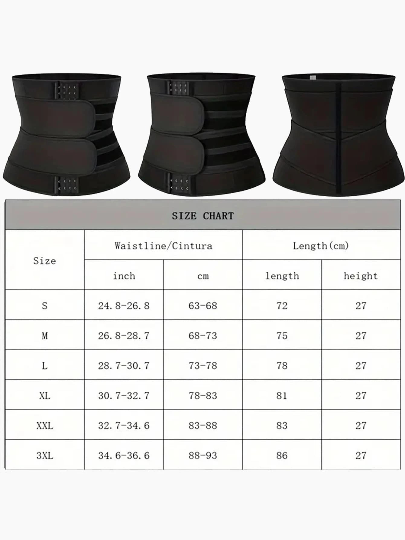 Men Breathable High Elasticity Waist Trainer Belt Sporty Compression For Posture Support Tummy Control Adjustable Moisture Wicking Gym Casual Wear