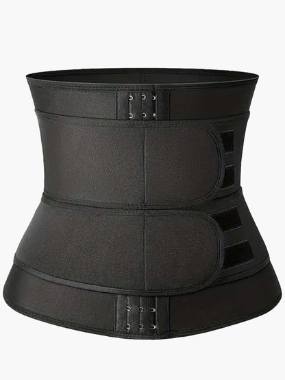 Men Breathable High Elasticity Waist Trainer Belt Sporty Compression For Posture Support Tummy Control Adjustable Moisture Wicking Gym Casual Wear
