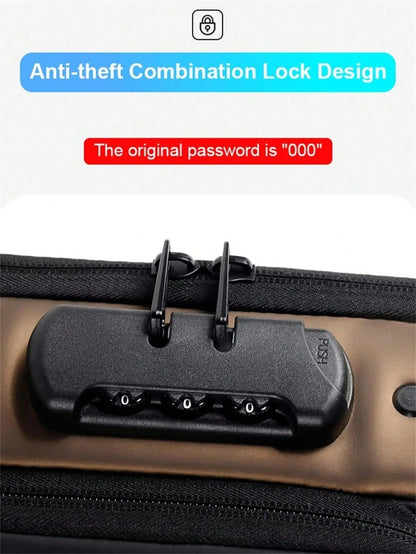 Men's Bags Shoulder Messenger Bag Multifunctional Sports Diagonal Hanging Chest Backpack USB College Bag Summer Fall Christmas Scream Men Bag Belt Bag Travel Bag Sling Bag Winter Christmas Gifts Bum B