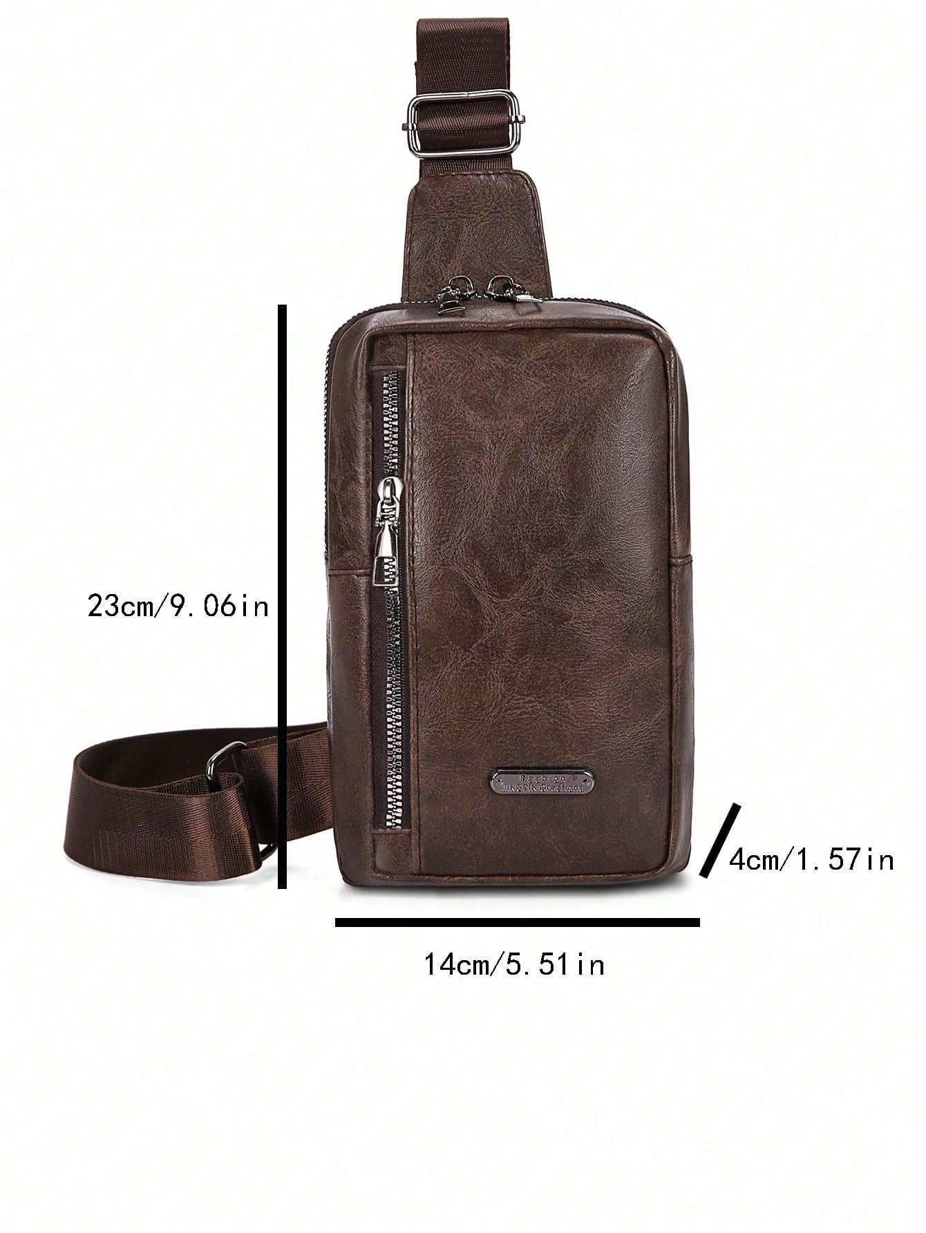 Men's Chest Bag Valentine's Day Style Men's Shoulder Bag Waterproof Fabric, No Burden On The Upper Body, Suitable For Campus Outdoor And Street