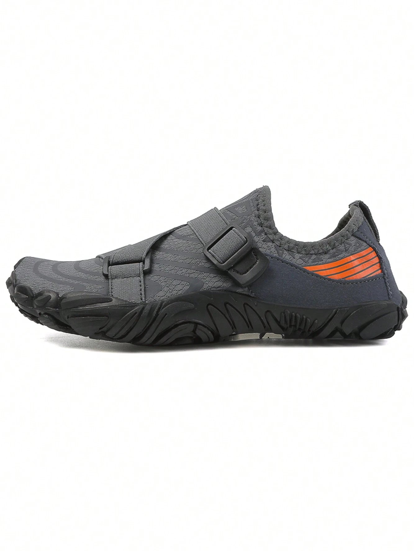 Men's Grey Water Shoes For Swimming, Beach, Pool, Surfing, Diving, And Walking, Quick-Dry And Barefoot Design