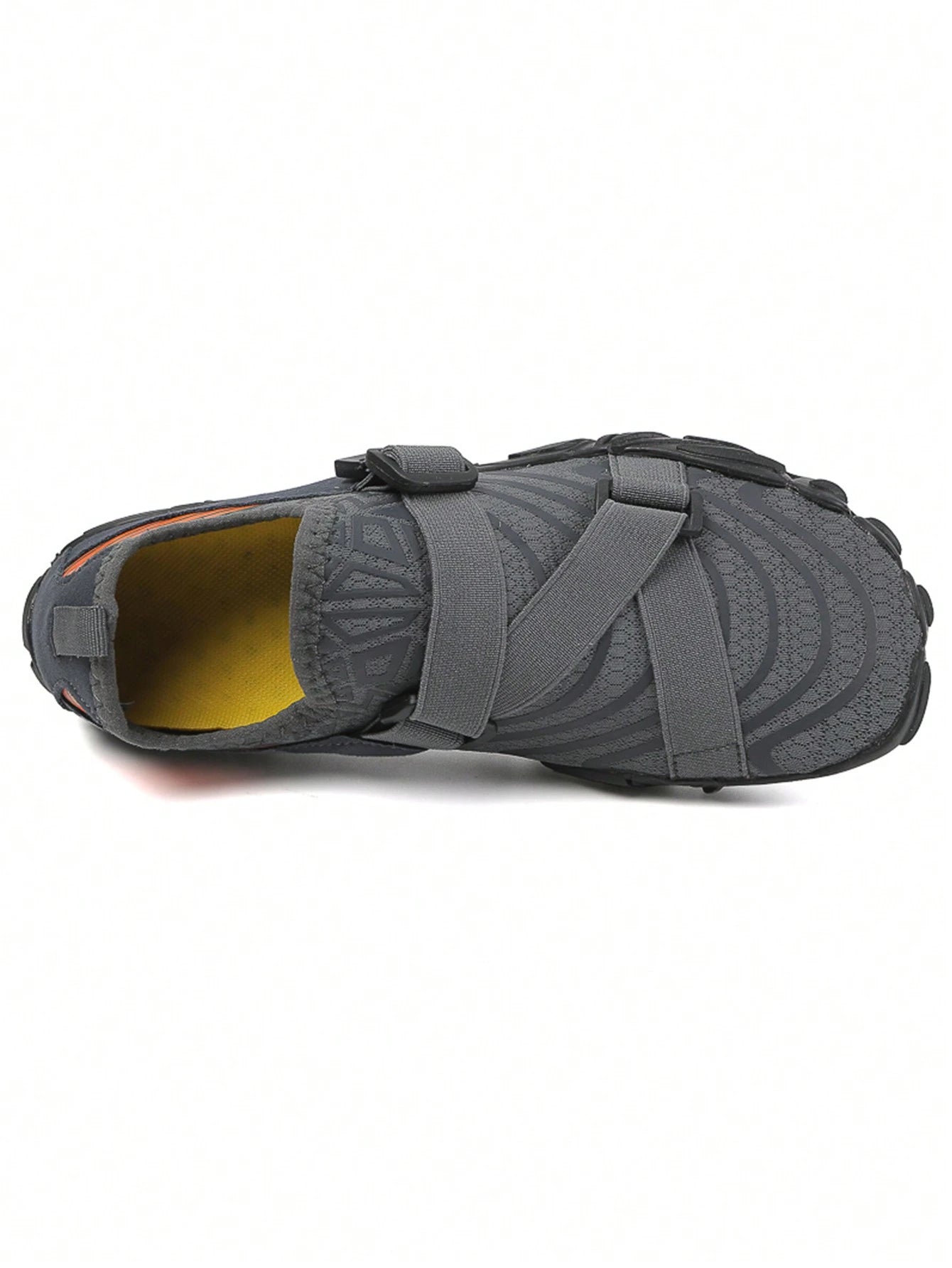 Men's Grey Water Shoes For Swimming, Beach, Pool, Surfing, Diving, And Walking, Quick-Dry And Barefoot Design