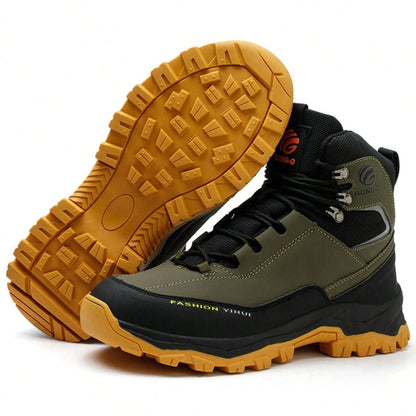 Men's Steel Toe Shoes Waterproof Soft Durable Work Boots Indestructible Comfortable Work Boots Anti-Slip Work Shoes Women's Work Shoes