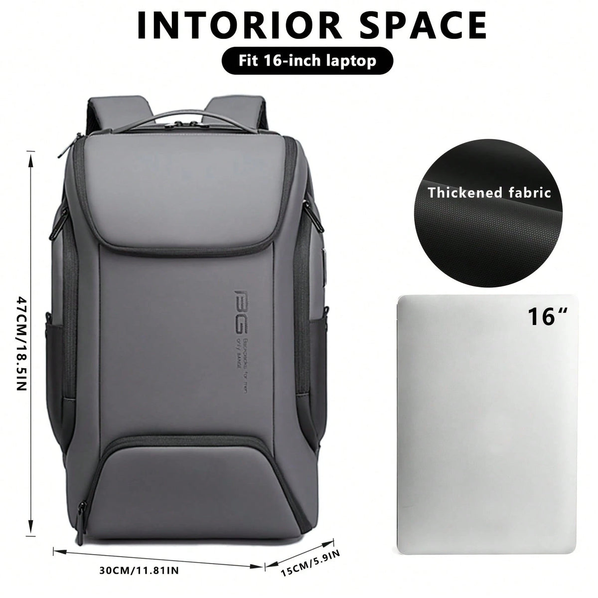 Men' S Work Backpack, Stylish Travel Shoulder Bag, 3Dmolded High-Tech Backpack, Business Laptop Bagcompatible With Up To A 17.3-Inch Laptop, Premiumquality, Perfect Christmas Or Birthday Gift