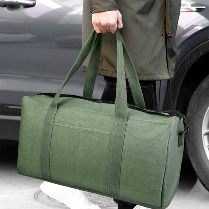 Men's Canvas Carry On Weekend Travel Luggage Duffel Bag