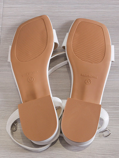 Mid-Heel Chunky Women's Sandals, 2024 New Arrival, High-Heeled Ankle Strap Sandals